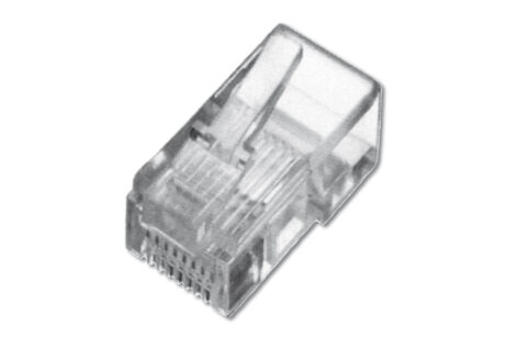 RJ45 tengi fyrir Cat5e kapal - A-MO8/8SR