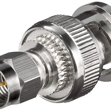 SMA kall í BNC kall breytistykki, 50 ohm - SMAM-BNCM