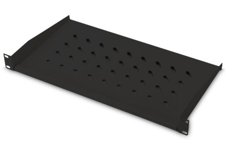 Hilla í 19" skáp þolir 15 kg, 45x483x250 mm, DN-19 TRAY-1-SW
