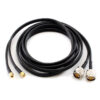 LMR200 tvöfaldur kapall fyrir 4G loftnet, 2.5 metrar - LMR200-2.5M