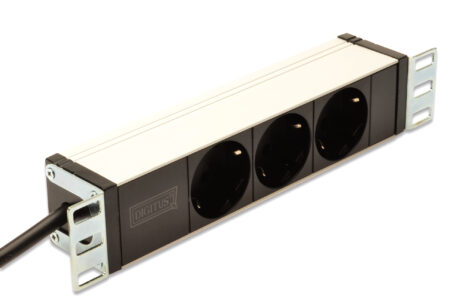 Fjöltengi í 3, 1U í 10" skáp - DN-95411 - Image 3