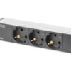 Fjöltengi í 3, 1U í 10" skáp - DN-95411