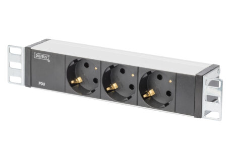 Fjöltengi í 3, 1U í 10" skáp - DN-95411