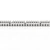 19" 0,5U patch panell, 24 porta fyrir mola. DN-91422 - Image 2