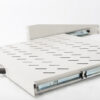 Hilla, útdraganleg í 19" skáp þolir 30 kg, 88x483x352 mm, DN-19 TRAY-2-450 - Image 2