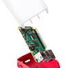 Raspberry Pi kassi, rauður/hvítur - RPI4-Case-Red/white - Image 4