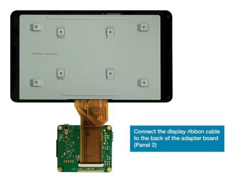 Raspberry Pi LCD snertiskjár - RPI-Display7" - Image 2