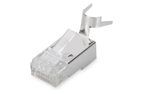 Cat6A skermað gegnumgangs RJ45 tengi - AK-219604