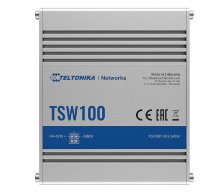 Teltonika Switch TSW100 5 porta, 4xPOE+ - Image 2