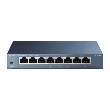 8 porta Gigabit switch, QOS - TP-Link TL-SG108 - Image 2