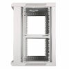 19" skápur 12U 600x600 með glerhurð, EXASPA-6612G - Image 4
