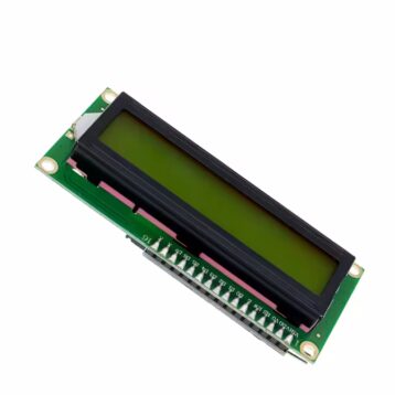 LCD display, 16x2 grænt - LCD1602G