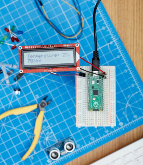 Raspberry Pi Pico með pinnum - RPI-picoH - Image 2