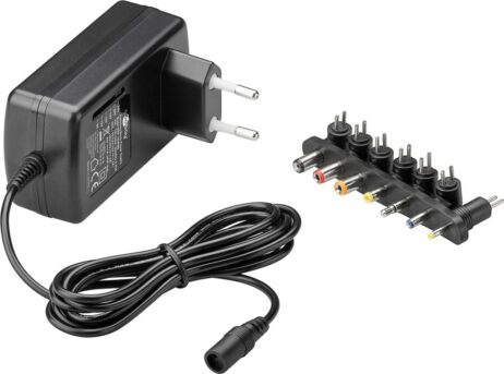 Spennubreytir 9, 12, 15, 18, 20, 24 volt / 1,5A - 54799