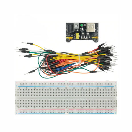 Brauðbretti með jumperum - RPI-BreadboardKIT