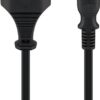 Rafmagnssnúra með beinum tengjum - 3 metrar 95038