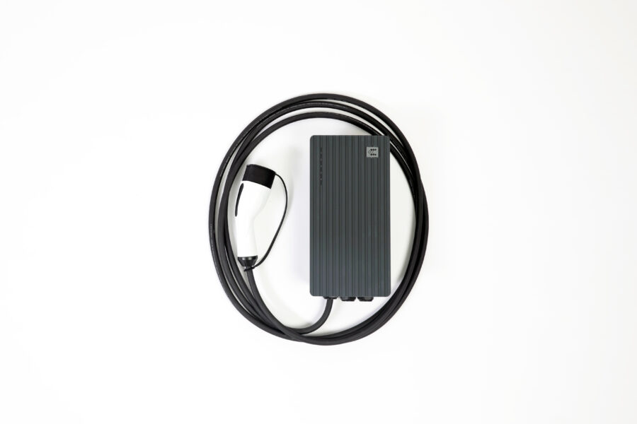 Hleðslustöð fyrir rafbíla, 22KW með 5 metra kapli - EVC1210P1000