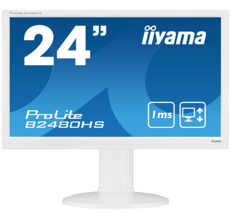 iiyama 24" tölvuskjár hvítur - B2480HS-W2