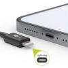 USB C  í Lightning snúra, 0,5 meter - 39428 - Image 3