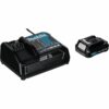 Makita 12V borvél með 2AH battery og hleðslutæki í tösku - HP333DSAW - Image 3