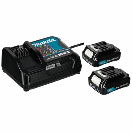 Makita 12V borvél með 2x2AH battery og hleðslutæki í tösku - DF333DSAE - Image 3