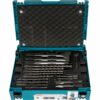 Makita SDS-Plus bora og meitlasett í Makpac - E-17790