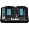 Makita hleðslutæki, tvöfalt 18V - DC18RD