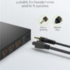 HDMI rofi, 4 inn HDCP 2.2, 18Gbps - 58490 - Image 6
