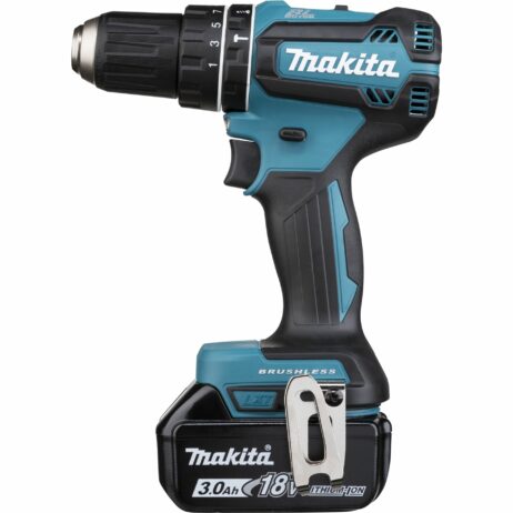 Makita 18V borvél með 3x3AH, hleðslutæki og Makpac  - DHP485RF3J - Image 3