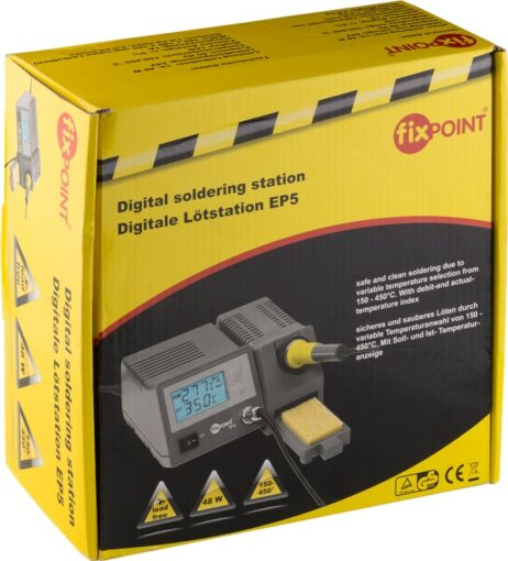 Lóðstöð, 48W með LCD skjá - 51098 - Image 5