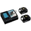 Makita 18V borvél, með 2x5AH, hleðslutæki í Makpac - DDF485RTJ - Image 3