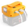 USB hleðslutæki með ljósi fyrir Dewalt battery - DEW-18V