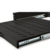 Hilla, útdraganleg í 19" skáp þolir 30 kg, 88x483x352 mm, DN-19 TRAY-2-450-SW - Image 3