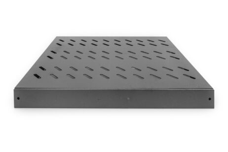Hilla, útdraganleg í 19" skáp þolir 25 kg, 88x485x368 mm, DN-19 TRAY-2-600-SW - Image 2