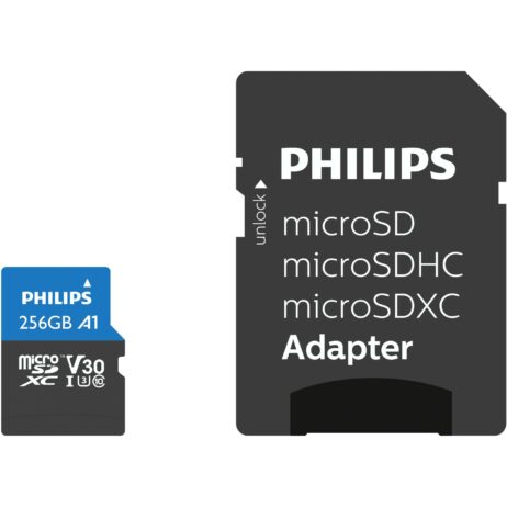 Philips MicroSD kort, 256Gb - FM25MP65B/00