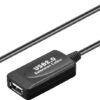 USB2 framlenging með magnara, 10 metrar - 95119 - Image 2