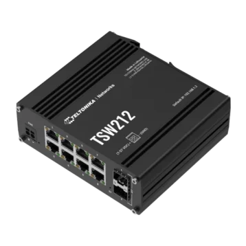Teltonika Switch TSW212, L2 managed 8 port, 2xSFP port