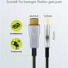 HDMI kapall Optical Hybrid - 50 metrar, v2.1 8K@60Hz - 65562 - Image 5
