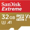 Sandisk Extreme MicroSD kort, 32Gb - SDSQXAF-032G - Image 2