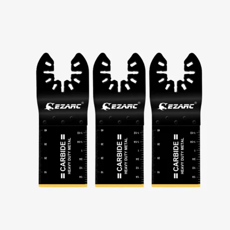 Ezark blöð fyrir multisög, 3 stk carbide henta fyrir málm - 801103