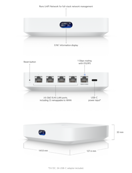 UniFi cloud gateway Ultra - UCG-Ultra-EU - Image 5