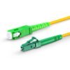 Ljósleiðari einfaldur LC/APC-SC/APC Singlemode OS2, 1 metri - 41663