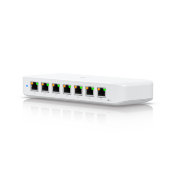 8 porta Gigabit switch, 7 PoE - Unifi USW-Ultra-60W-EU