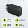 Hleðslutæki með 2xUSB-C og 1xUSB-A - 65W - 65407 - Image 4