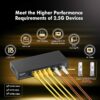 4 porta 2.5 Gigabit switch og 2xSFP+ - Mokerlink 2G040210GSM - Image 6