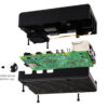 Raspberry Pi 5 kassi úr áli með viftu - RPI5-Case-Waveshare - Image 4