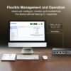 4 porta 2.5 Gigabit switch, 4 PoE 10GBeth. SFP+ - Mokerlink POE-2G04210GSMX - Image 6