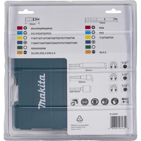 Makita bitasett, 43 stk - B-55697 - Image 5