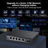 5 porta 2.5 Gigabit switch og 1xSFP+ - Mokerlink 2G05110GS - Image 4