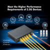 5 porta 2.5 Gigabit switch og 1xSFP+ - Mokerlink 2G05110GS - Image 6